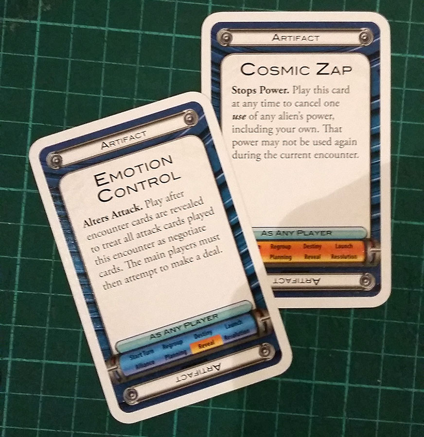 Image showing Artefact cards