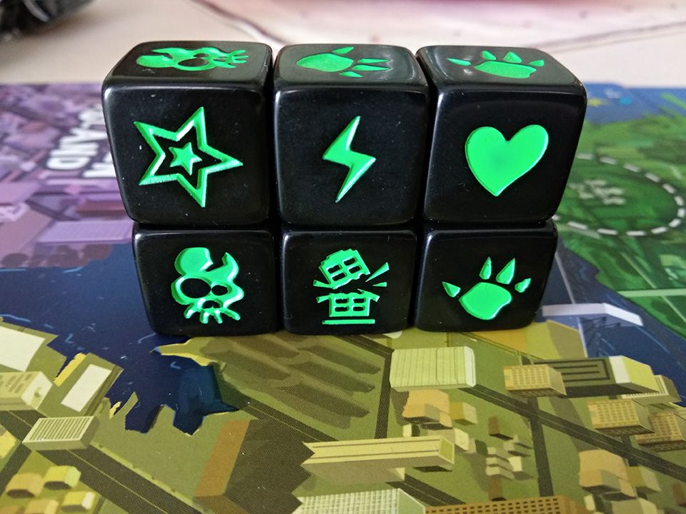 Image showing the actions on the dice